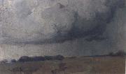 Tom roberts Storm clouds oil painting picture wholesale